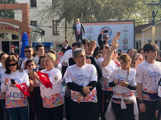 'HATAY BARIŞ KOŞUSU' YOĞUN KATILIMLA GERÇEKLEŞTİ!