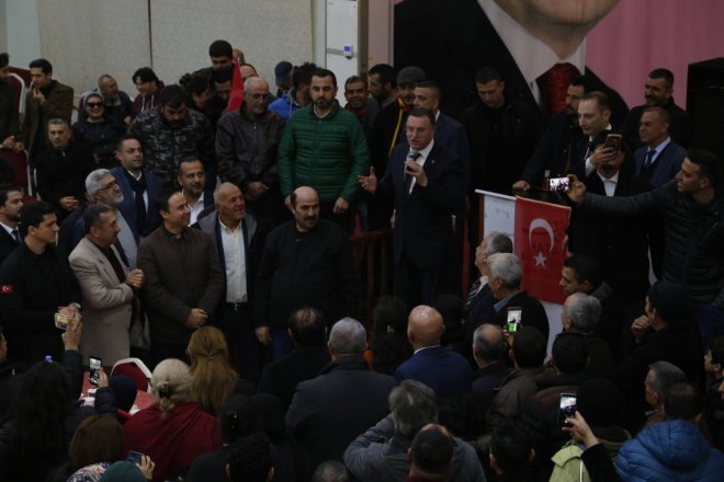 İlk Seçim Bürosunu Açan Başkan Savaş,Daha Fazla Hizmet Sözü Verdi!