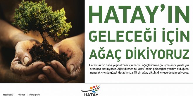 Hatay’da Binlerce Ağaç Toprakla Buluşturuldu!