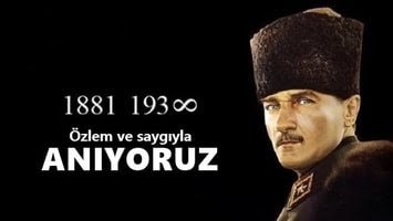 BİTMEYECEK, TÜKENMEYECEK BİR IŞIKTIR ATATÜRK!