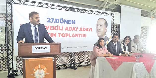 AK PARTİ HATAY'DA TEMAYÜL HEYECANI!