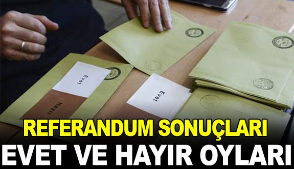 REFERANDUM OYLAMASI NİHAYET GERÇEKLEŞTİ!