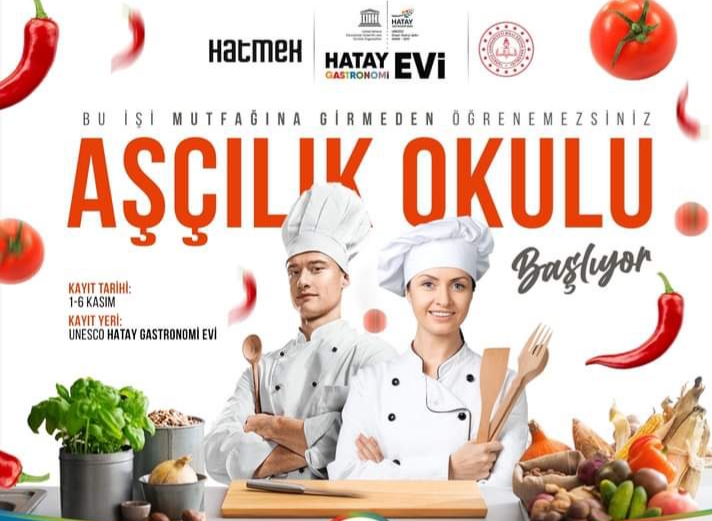 AŞÇILIK OKULU BAŞLIYOR!