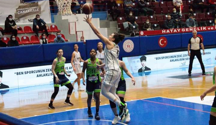 HATAY BÜYÜKŞEHİR BELEDİYESPOR-NESİBE AYDIN GENÇLİKSPOR: 74-76