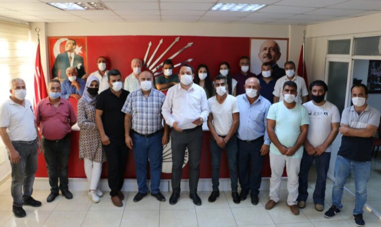 CHP ANTAKYA'DAN 150 KİŞİLİK EKİPLE 10 BİN EV ZİYARETİ!