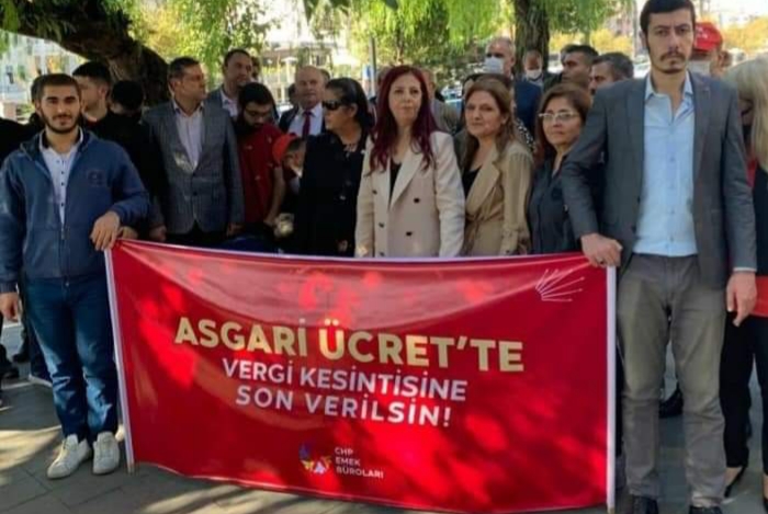 CHP HATAY'DAN YÜKSELEN SES!ASGARİ ÜCRETTEN VERGİ VE KESİNTİLERE SON VERİLSİN!