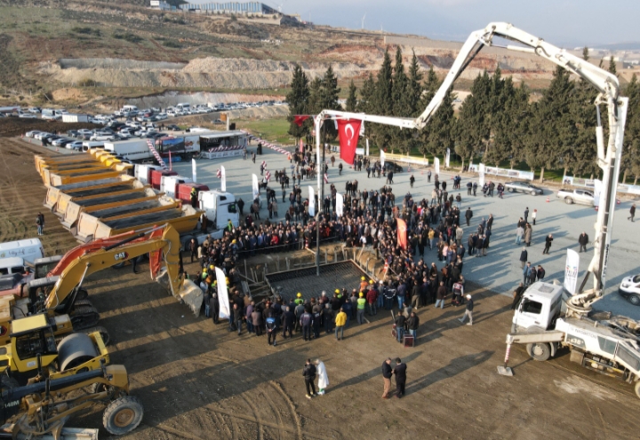 ANTAKYA SEBZE VE MEYVE HALİNİN TEMELİ ATILDI!