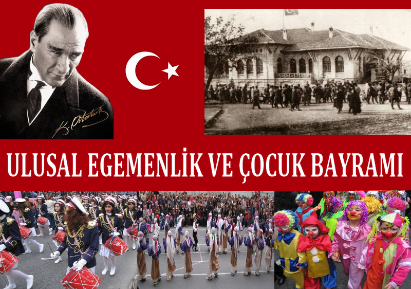 23 NİSAN 1920 RUHUYLA ÇÖZEMEYECEĞİMİZ HİÇBİR SORUN...