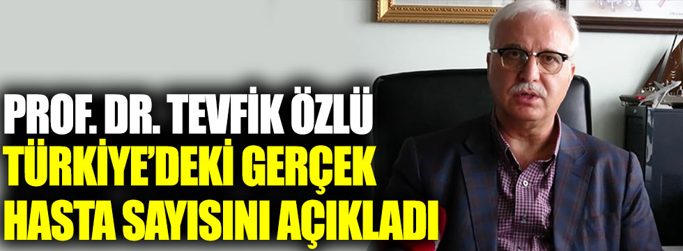 PROF.DR. ÖZLÜ:SALGIN HIZ KESMİYOR!