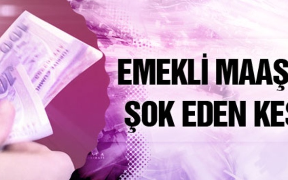 EMEKLİLERDEN KESİNTİ YAPILMASIN!