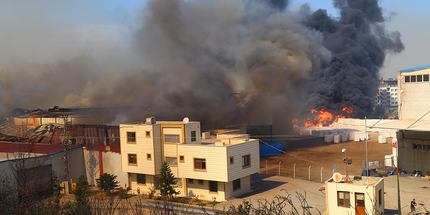 ARTIK YETER!HATAY'DA BÜYÜK YANGIN!