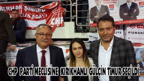 Parti Meclisine 3. Hataylı!