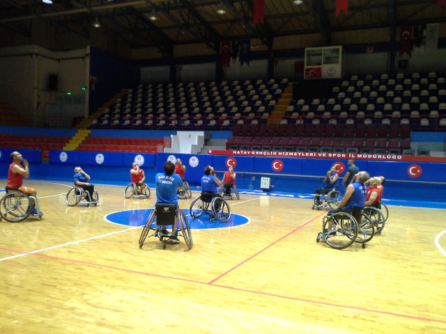 Hatay Büyükşehir Belediyespor Engelliler Basketbol Takımı Sezona İddialı...