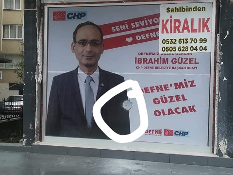 CHP DEFNE SEÇİM BÜROSUNA SİLAHLI SALDIRI!