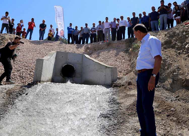 Asi Nehri'ne,İlk Temiz Su Verildi!