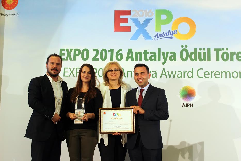 HATAY, ANTALYA EXPO 2016’DAN ÖDÜLLE DÖNDÜ