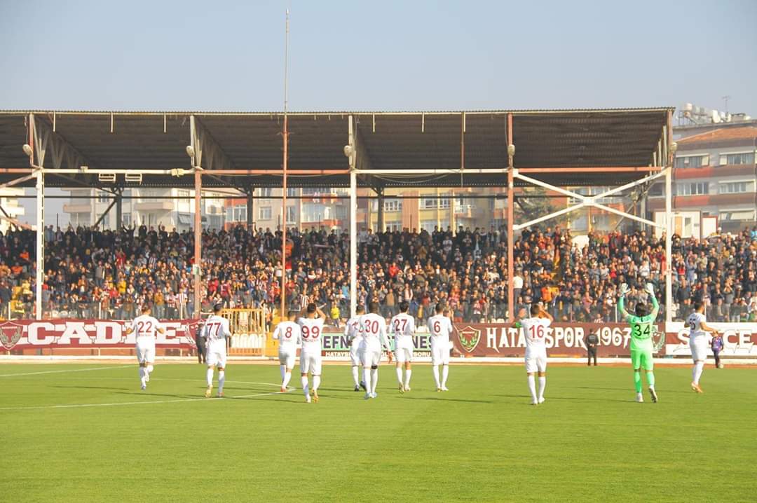 HATAYSPOR LİDERLİĞE ÇOK YAKIŞTI!