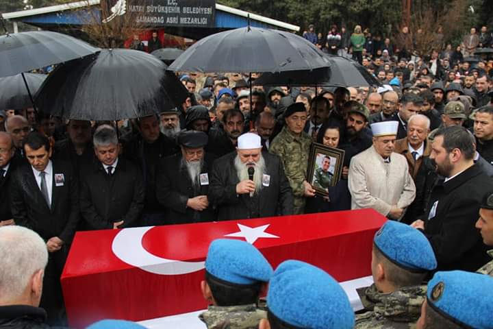 ŞEHİDİMİZE SON GÖREV!