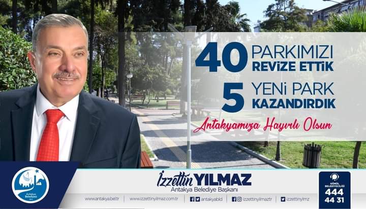 BAŞKAN YILMAZ:YEMYEŞİL BİR ANTAKYA İÇİN ÇALIŞMALARIMIZ SÜRÜYOR!