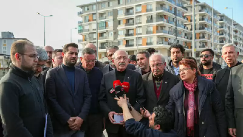 KILIÇDAROĞLU HATAY'DAN HÜKÜMETE SESLENDİ!