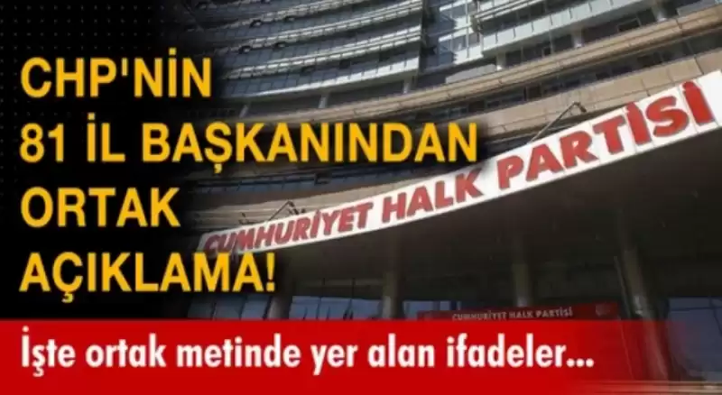 CHP'DE DEĞİŞİM CAĞRILARI...