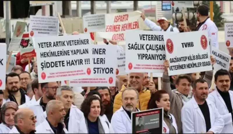 SAĞLIKLI TOPLUM İÇİN VETERİNER HEKİMLERİ KORUYUN!