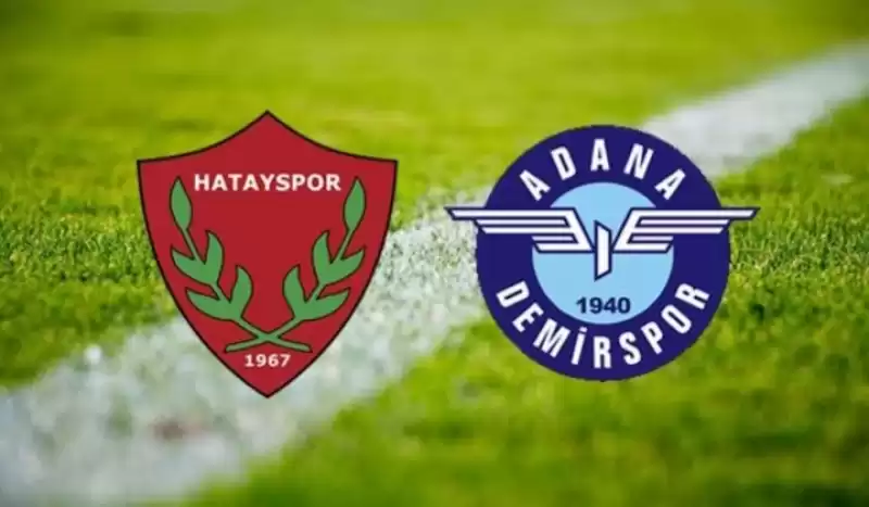 ATAKAŞ HATAYSPOR İLE YUKATEL ADANA DEMİRSPOR KARDEŞÇE...