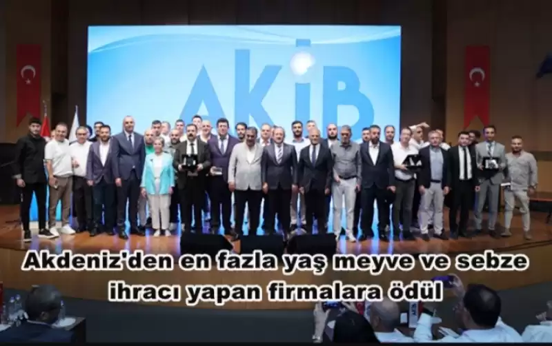 EN FAZLA İHRACAT ÖDÜLLERİ...