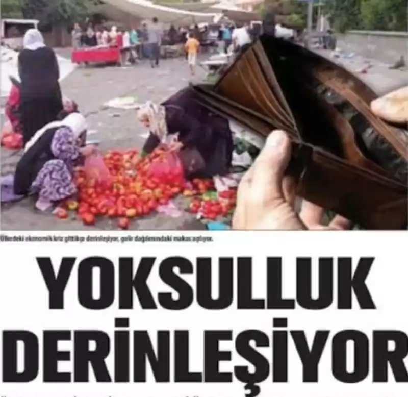 DERİNLEŞEN YOKSULLUK KARŞISINDA AİLELER VE ÖĞRENCİLER ÇARESİZ!