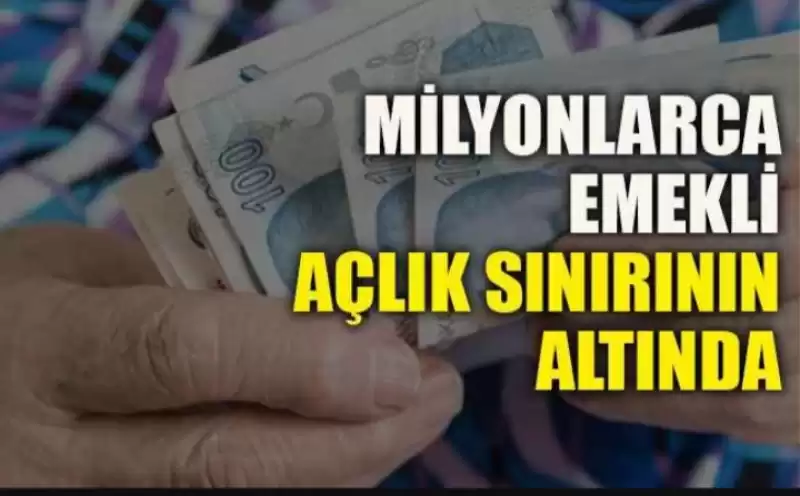 EMEKLİLERİMİZ İÇLER ACISI DURUMDA!