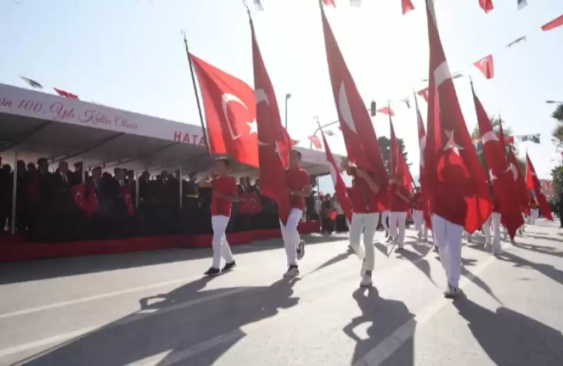 HATAY'DA 100.YIL COŞKUSU GÖRÜLMEYE DEĞERDİ!