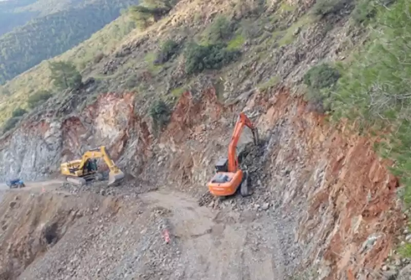 SERINYOL MADENLİ YOLUNDA ÇALIŞMALAR HIZLANDI!