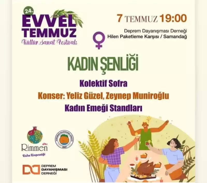 EVVEL TEMMUZ FESTİVALİ BAŞLIYOR!