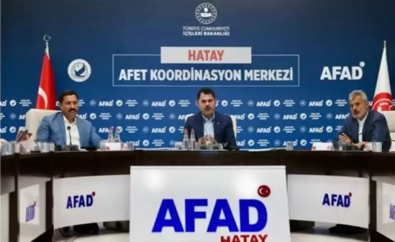 BAKAN KURUM:HATAY'I YENİDEN AYAĞA KALDIRACAĞIZ!