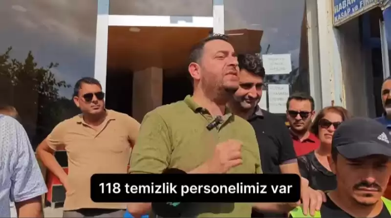 BAŞKAN KARAÇAY TEMİZLİK KAMPANYASININ...