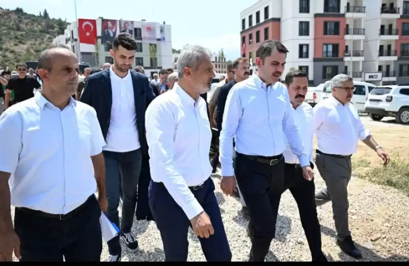 BAKAN MURAT KURUM HATAY’DA SÖZ VERDİ!