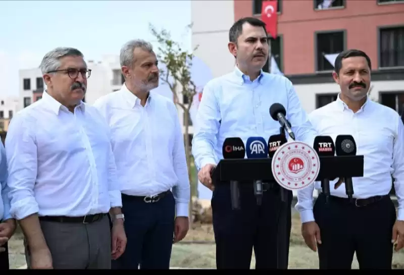 BAKAN MURAT KURUM HATAY’DA SÖZ VERDİ!