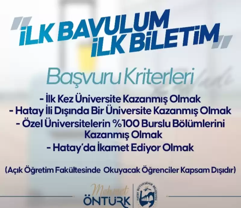 “İLK BAVULUM İLK BİLETİM PROJESİ” BAŞLADI!