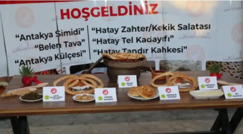 HATAY'DA 6 YÖRESEL ÜRÜN...