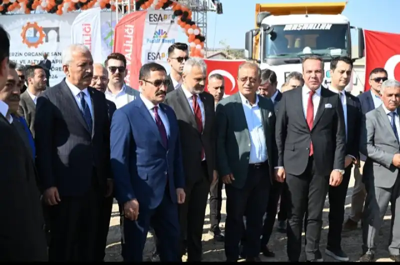 ERZİN ORGANİZE SANAYİ BÖLGESİ ALTYAPI ÇALIŞMALARI BAŞLADI!