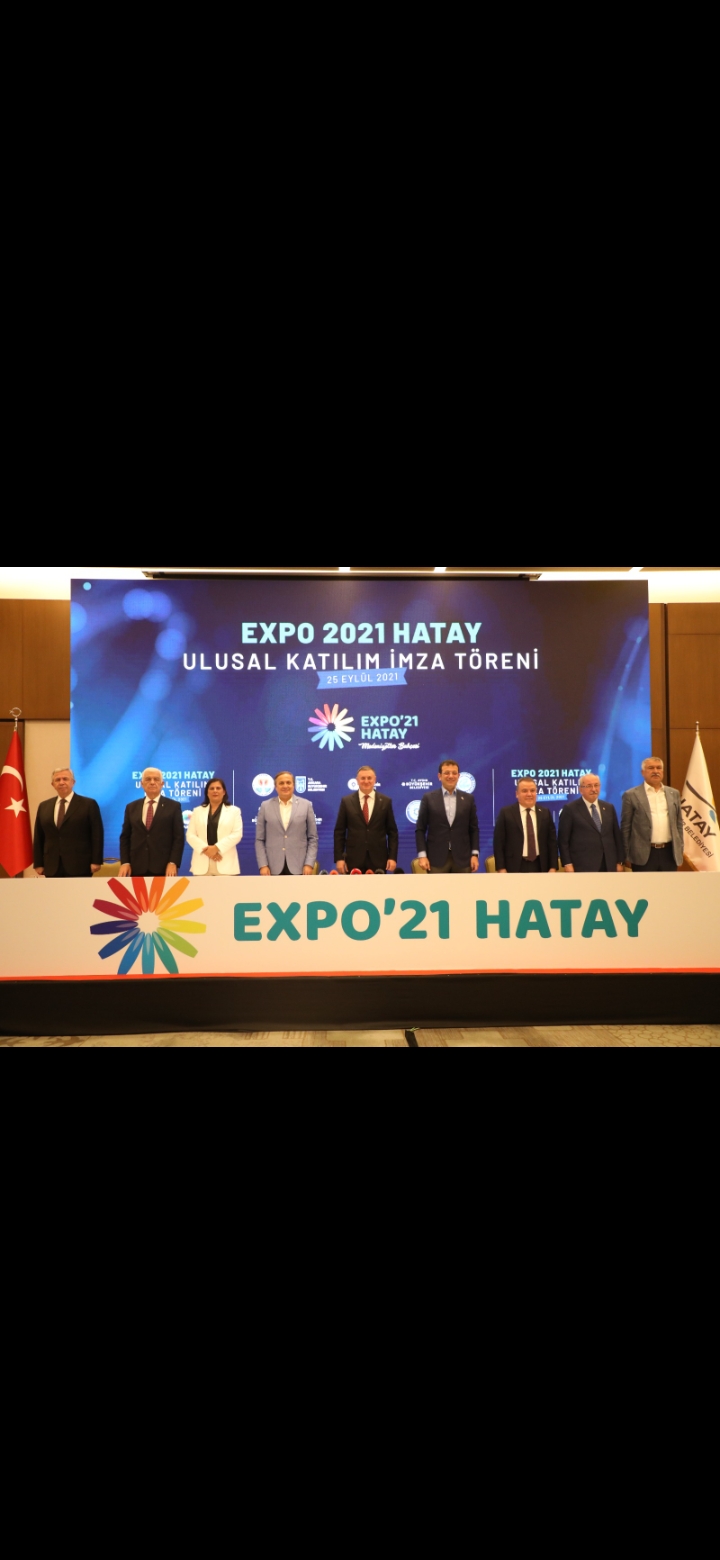 CHP'Lİ BÜYÜKŞEHİR BELEDİYE BAŞKANLARI EXPO 2021 HATAY İÇİN DESTEK İMZASI ATTILAR!