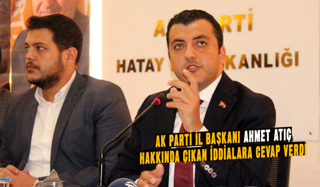 ATIÇ: AK PARTİ BİR AŞKTIR, AŞKIN İSTİFASI OLMAZ!