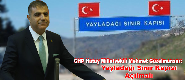 Milletvekili Güzelmansur, Hatay'ın Sorunlarını Konuştu!