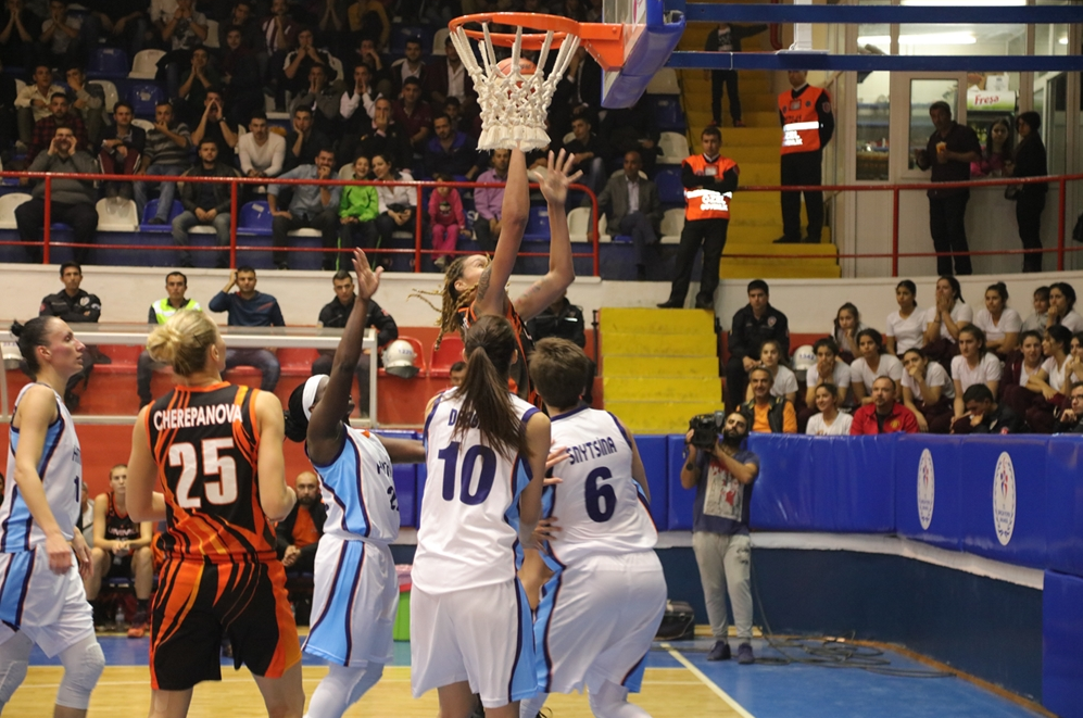 HATAY BÜYÜKŞEHİR BELEDİYESPOR-UMMC EKATERINBURG: 64-73