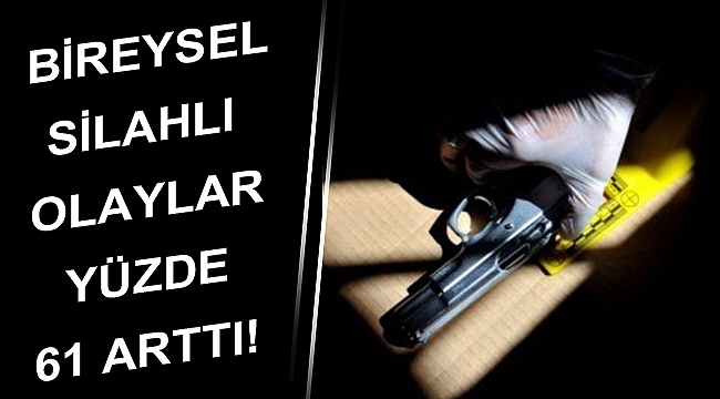 BİREYSEL SİLAHLANMADA ÜRKÜTÜCÜ RAKAMLAR!