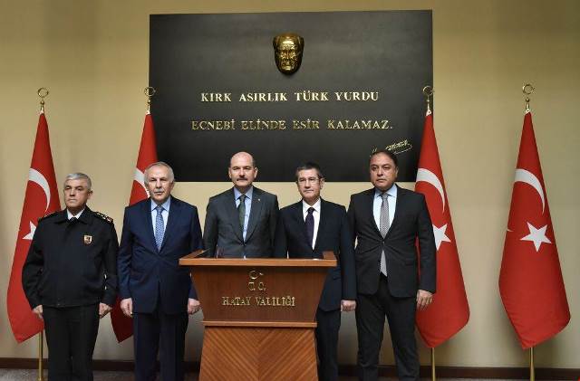 Hatay'da Dikkat Çeken Güvenlik Toplantısı!