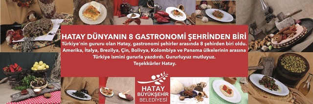 HATAY MUTFAĞINA UNESCO’DAN BÜYÜK ÖDÜL!