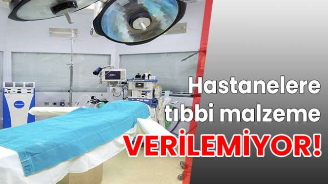 CHP'Lİ PARLAR:BU GİDİŞLE HASTANELERDE AMELİYATLAR YAPILAMAZ OLACAK!