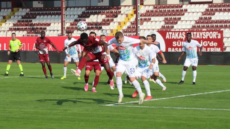 ATAKAŞ HATAYSPOR UZATMADA BİR...