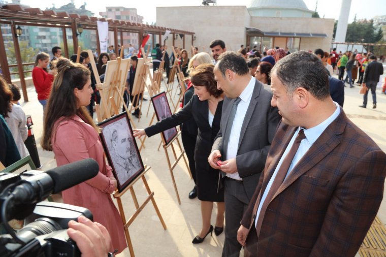 HATMEK EĞİTMENLERİNDEN ATATÜRK’Ü ANMA RESİM VE RÖLYEF SERGİSİ!